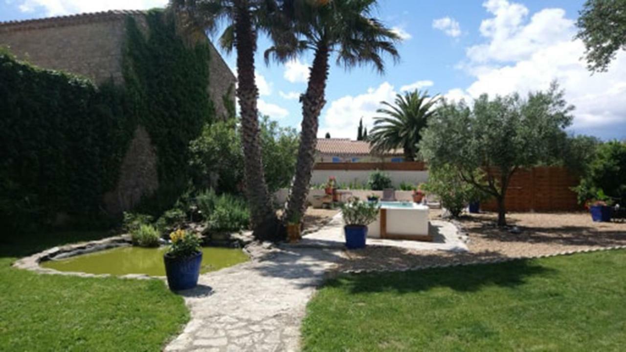 לינה וארוחת בוקר Ginestas Au Jardin D'Amphora מראה חיצוני תמונה
